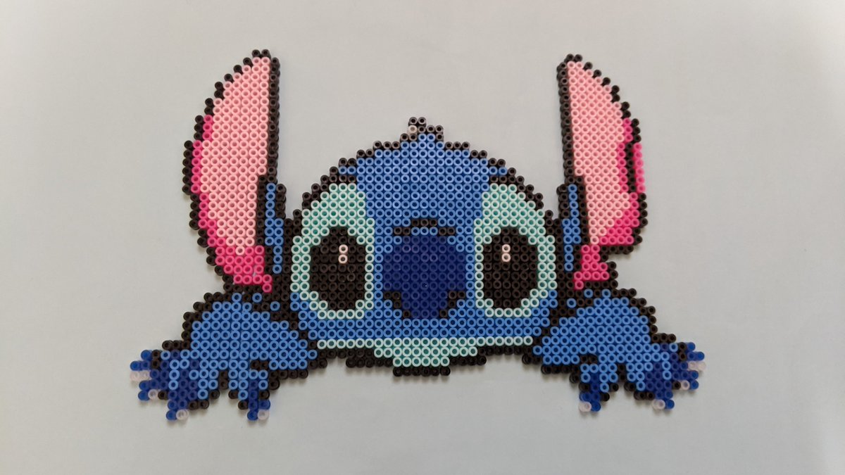 ロマック 113 0 2 V Twitter スティッチ アイロンビーズ ディズニー