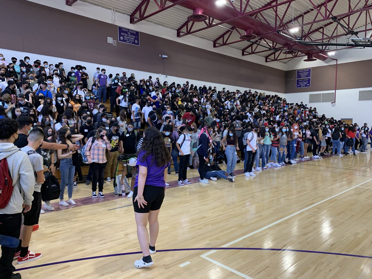 It's been a great start to the school year <a href="/CChsChampions/">Cesar Chavez</a>. Great kids.  Caring educators.  Beautiful campus.  #BeAChampion #BuildTheVillage