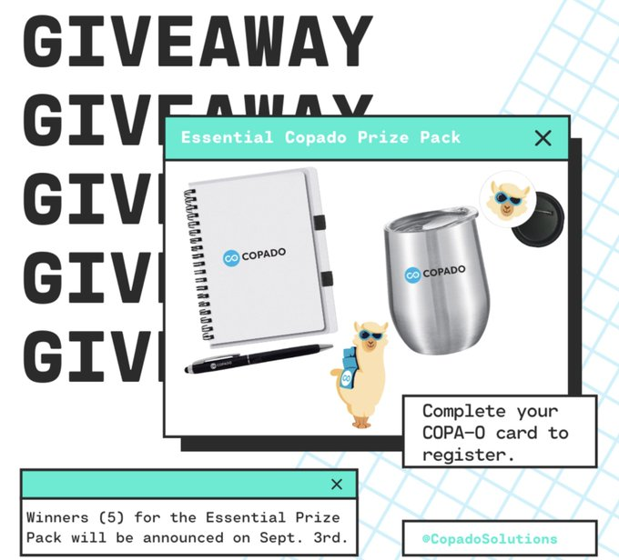 anilkumarmca618's tweet photo. For every line of bingo that you get (max 12), you will be entered to win one of two prize packs Trophy
The game will run until September 3, so join us in the Community and get started on those cards! @Katie__Browning @funwith @iamAshleyDodg
#DevOpsIsFun @copado #CopadoChallenge https://t.co/vFVcYaLfLq