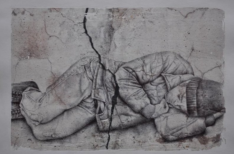 StudioWebsites's tweet photo. #ArtOfTheDay #art
#Artist: Mike Coleman
#Artwork: Homeless III Mixed Media 17x25cm 2018
Copyright with Artist
#mikecoleman #mikecolemanart #homeless
https://t.co/HHjReaGhDL https://t.co/NeGUdi8gXY