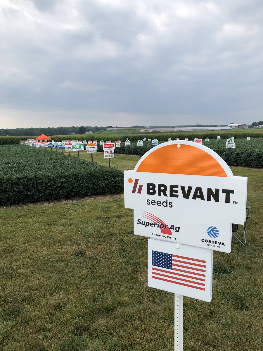 AndrewERobinson's tweet photo. Great @BrevantseedsUS training day with @SuperiorAgCoop at the Dale,IN Answer Plot.  Looking forward to next week’s Knowledge Day. https://t.co/aND9cDI1AP