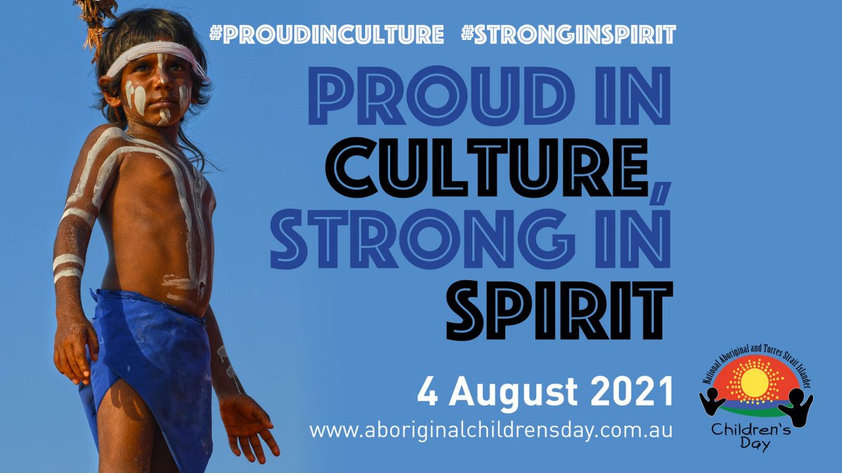 The wonder and promise that our children give is something worth celebrating! The Healing Foundation also acknowledges @SNAICC for their decades of dedication to advance the interests of First Nations children. Happy #NATSIChildrensDay .. aboriginalchildrensday.com.au/childrens-day-…