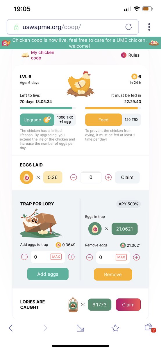 Marchal11197967's tweet photo. @rafaelponton @TronArmy3 @UswapDEX @finance_EFT @UMEfinance @Mr_Kartrud @anna_tutova @justinsuntron @Tronfoundation @TRX_Girl @TronixTrx @CryptoRank_io @crypto_b3lle @DappRadar https://t.co/bMjerD77aX