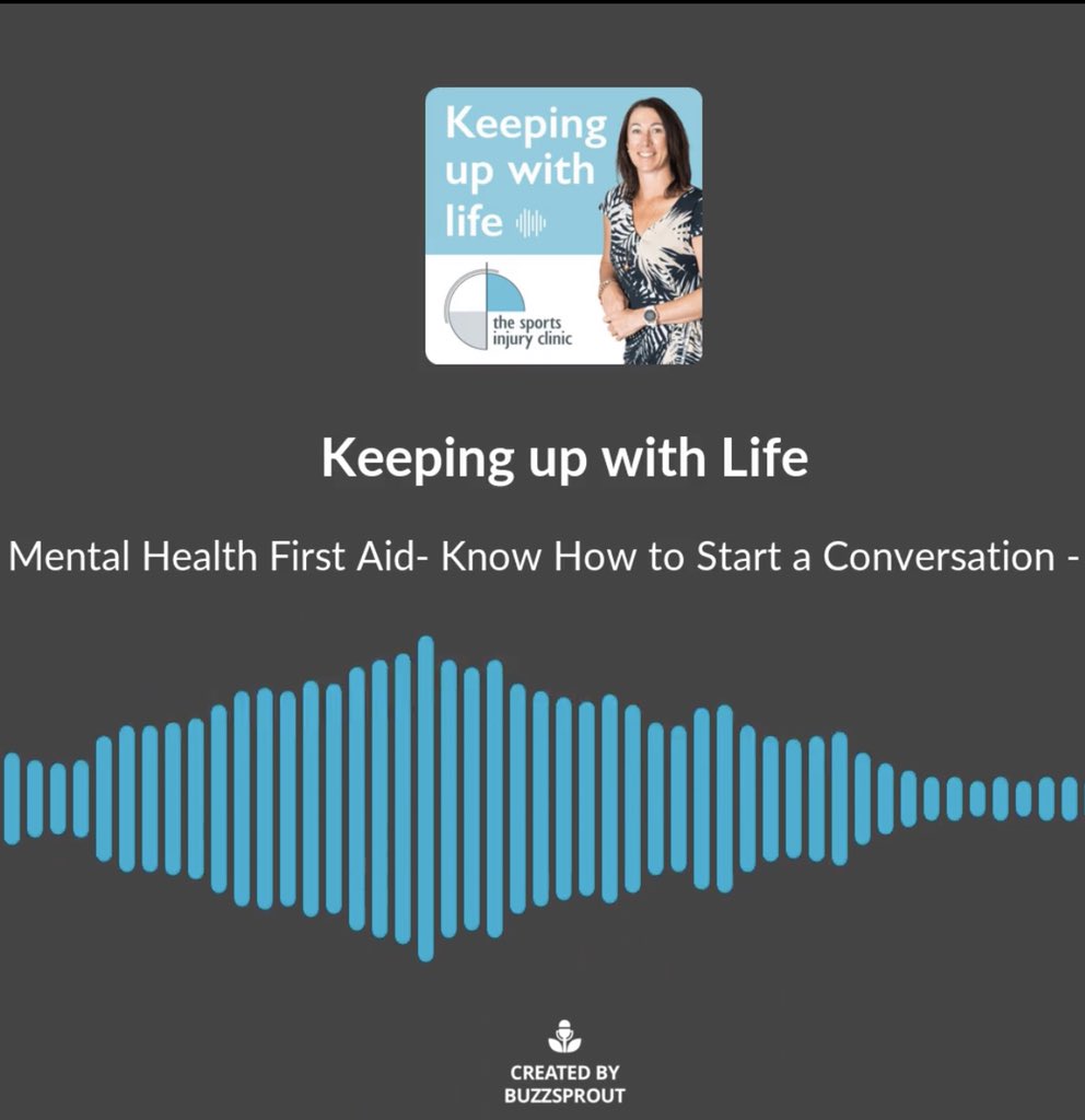 TSICPeninsula's tweet image. In this Episode Pippa Hanson talks with Hayley Meeking, about how to start a conversation with a loved one, a friend or family member if you are concerned about their mental health.

Listen here: bit.ly/3hs2o1t 

#TSICPeninsula #KeepingUpWithLife #TSICPodcast