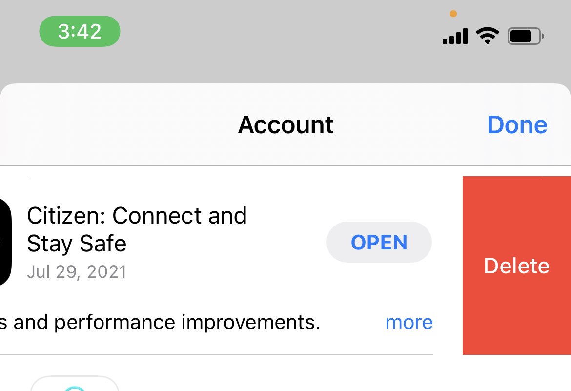 minwoolee's tweet photo. TIL you can remove apps directly from the App Store app! https://t.co/qLBcTDKQD4