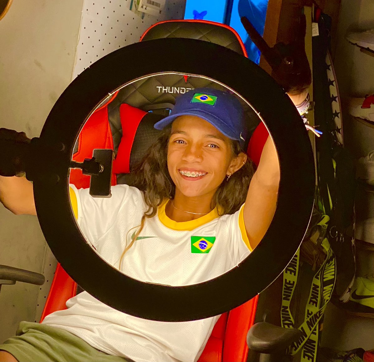 rayssaleal's tweet photo. Boa noite galerinha! 😘

Amanhã tem mais Skate! 🛹🙌🏻

#rayssaleal #fadinhaemtokyo https://t.co/qR8r9ZyPzt