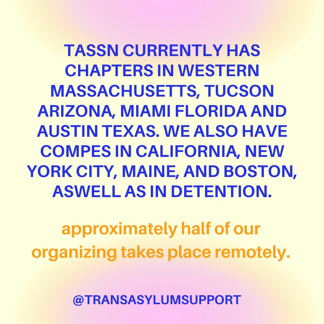 Trans Asylum Seekers Support Network tweet media