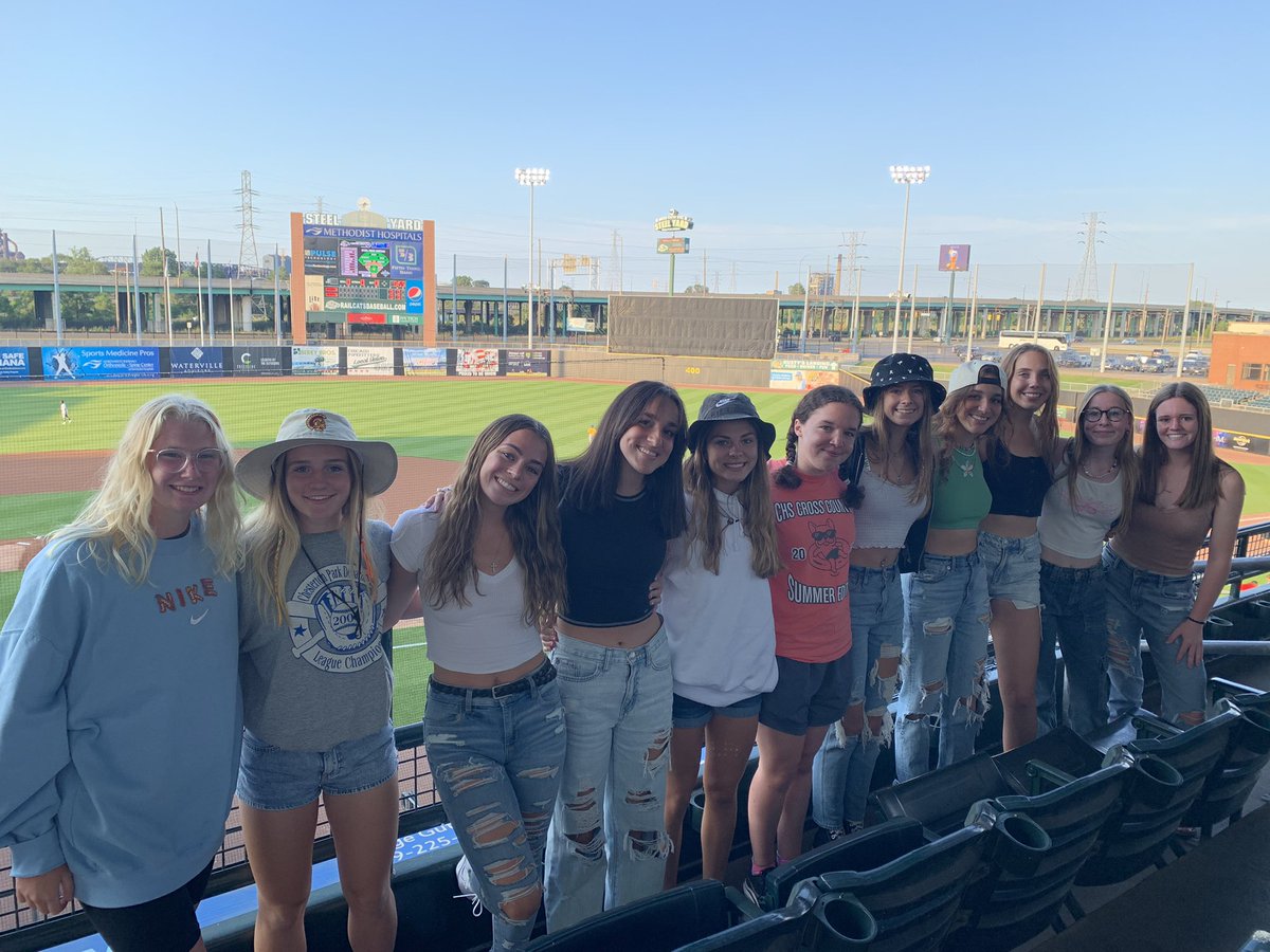 CHSXCTF's tweet photo. Enjoying an evening with our Seniors at the RailCats Baseball Game! #senioryear #CHSXC https://t.co/thIZytltpk