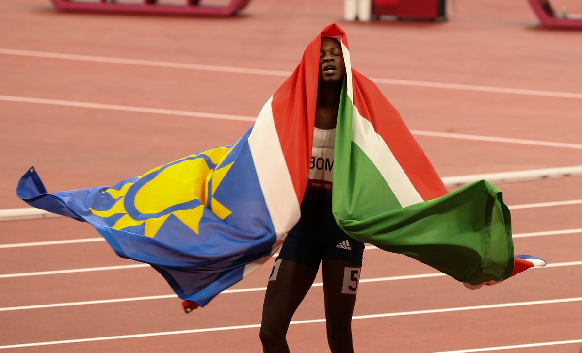 The first #NAM Olympic medallist since 1996. 👏