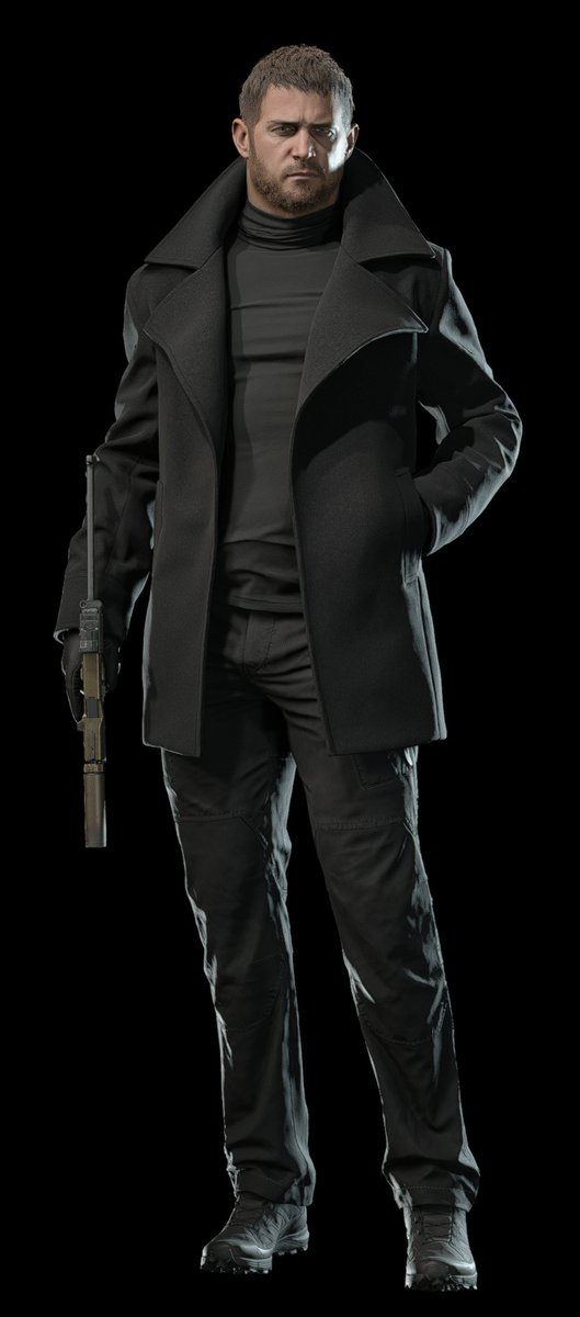 RE2PS1Sherry's tweet photo. //I still think RE8 Chris resembles RE3 Hunk. https://t.co/YzH3fDDG3N