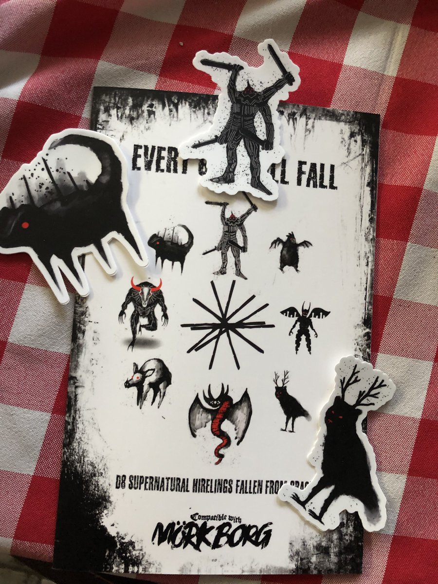 TheEldritchTomb's tweet photo. #GIVEAWAY!!! Behold now: A symbol of endless self-promotion. From NOW until Sunday 8/08 we are giving away THREE #EveryGodWillFall #stickers AND a physical copy of the book! All you have to do is retweet this post, and FOLLOW @TheEldritchTomb (that's us).

https://t.co/r25nw2V6Wz https://t.co/Vm0WIiozcn