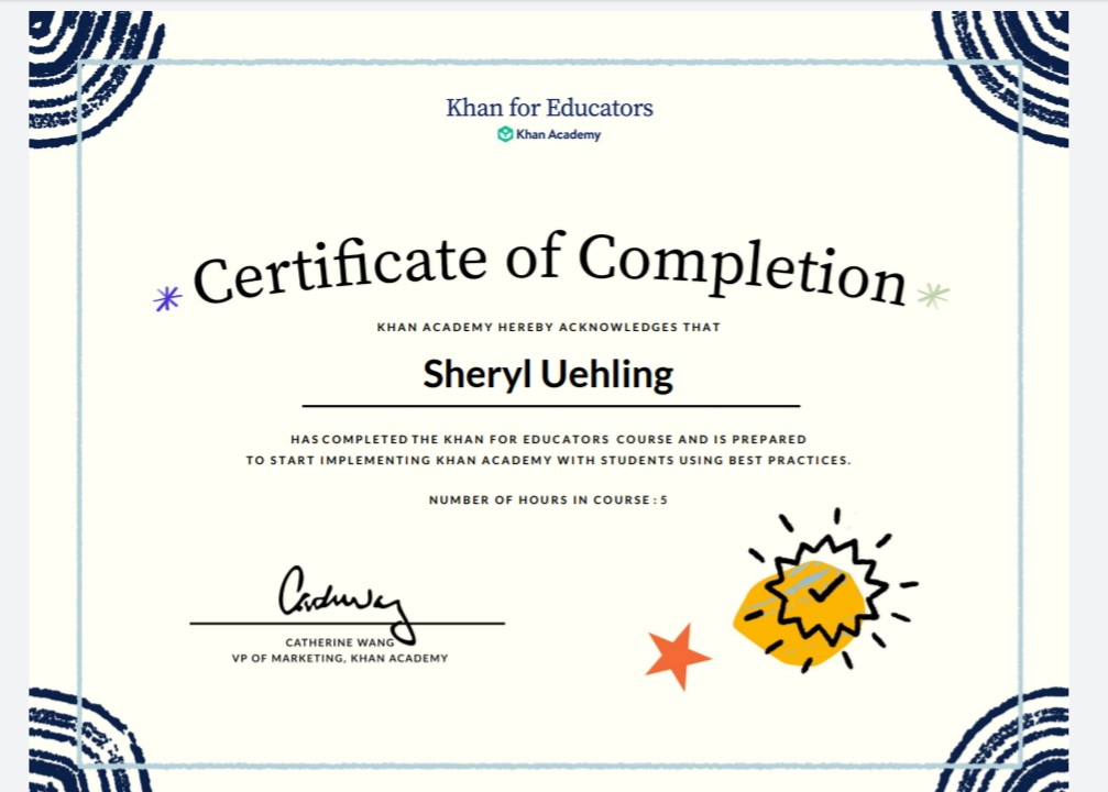 suehling1's tweet image. #KhanForEducators