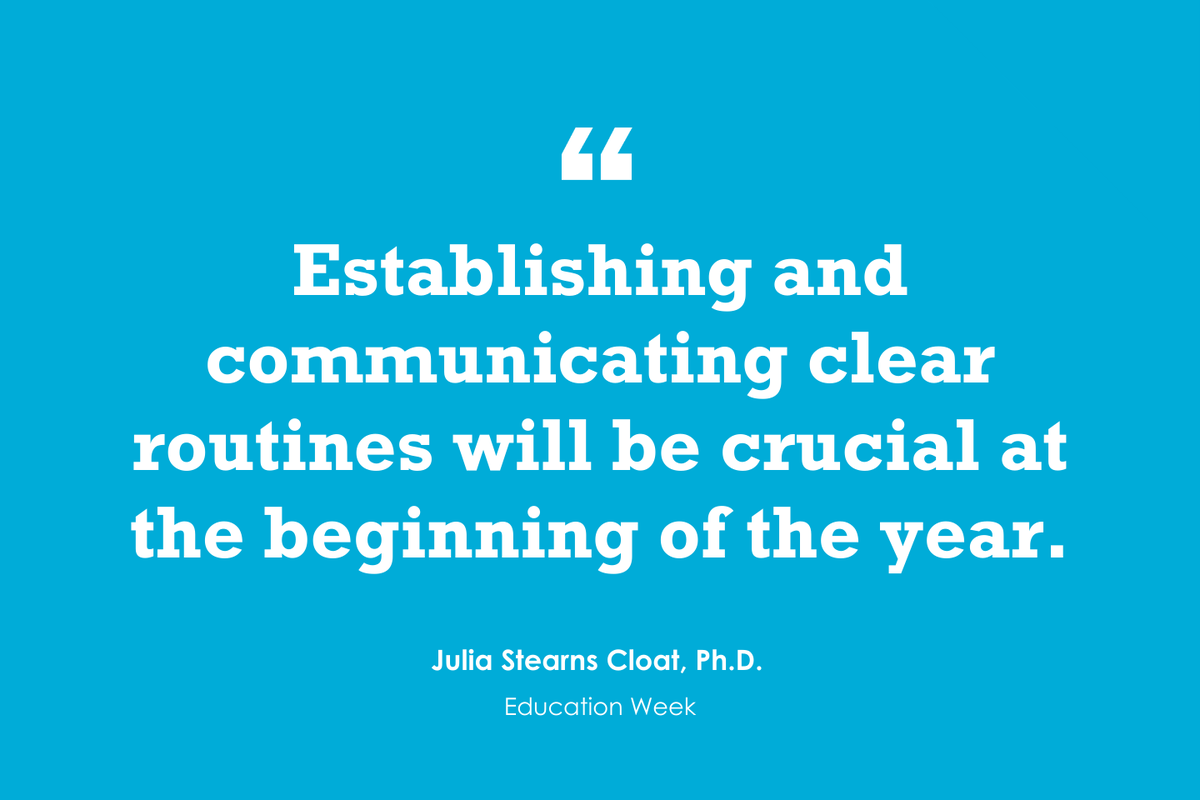 "Eleven Strategies for Facing This Year’s Classroom Challenges" is NEW @EdWeekTeacher post with <a href="/CloatJulia/">Julia Cloat 🥨</a> edweek.org/teaching-learn…
