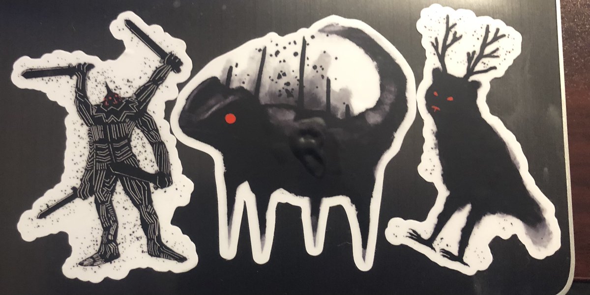 TheEldritchTomb's tweet photo. #GIVEAWAY!!! Behold now: A symbol of endless self-promotion. From NOW until Sunday 8/08 we are giving away THREE #EveryGodWillFall #stickers AND a physical copy of the book! All you have to do is retweet this post, and FOLLOW @TheEldritchTomb (that's us).

https://t.co/r25nw2V6Wz https://t.co/Vm0WIiozcn