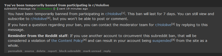 policytes's tweet photo. Silenced for exposing the truth, yet again... -BS 
#hololive @hololive_En https://t.co/BaXGYt7lkt