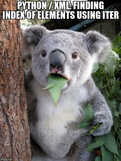 overflow_meme's tweet image. Python / XML: Finding index of elements using iter stackoverflow.com/questions/6864… #python #python3x #elementtree