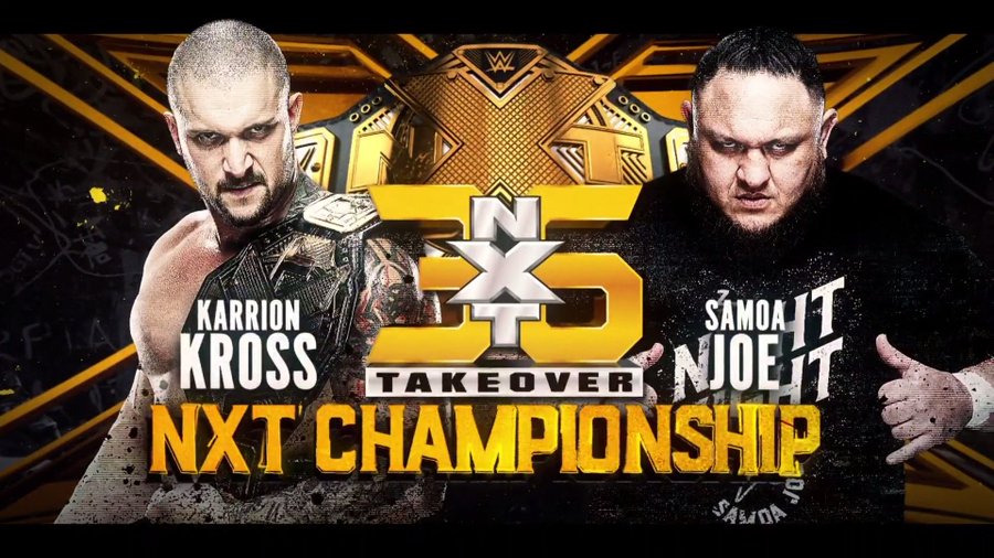 WWE NXT presents NXT TakeOver 36 https://pbs.twimg.com/media/E76LCUJXoAIUdir?format=jpg&name=900x900