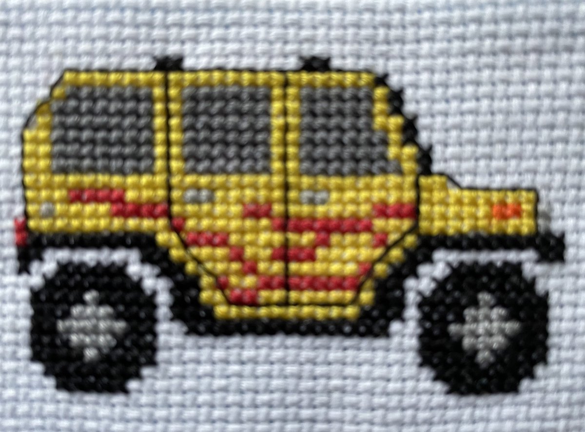 KenjiMarui's tweet photo. Despite a lack of “Faming Hummer cross stitch” patterns, my daughter managed to create this homage to squat-cobbling drug dealer, “Pryce.”  

I feel seen. 

#BetterCallSaul #PLAYUH 
@m_proksch @MandoMichael https://t.co/F5k5dBFSzq