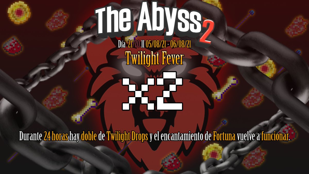 Mañana a las 19:00 CET dará comienzo el evento de la Twilight Fever. Este consistirá en un aumento de los drops de los Twilight Mobs en un 200% durante 24 horas. Además, también se permitirá usar el encantamiento de fortuna por última vez.