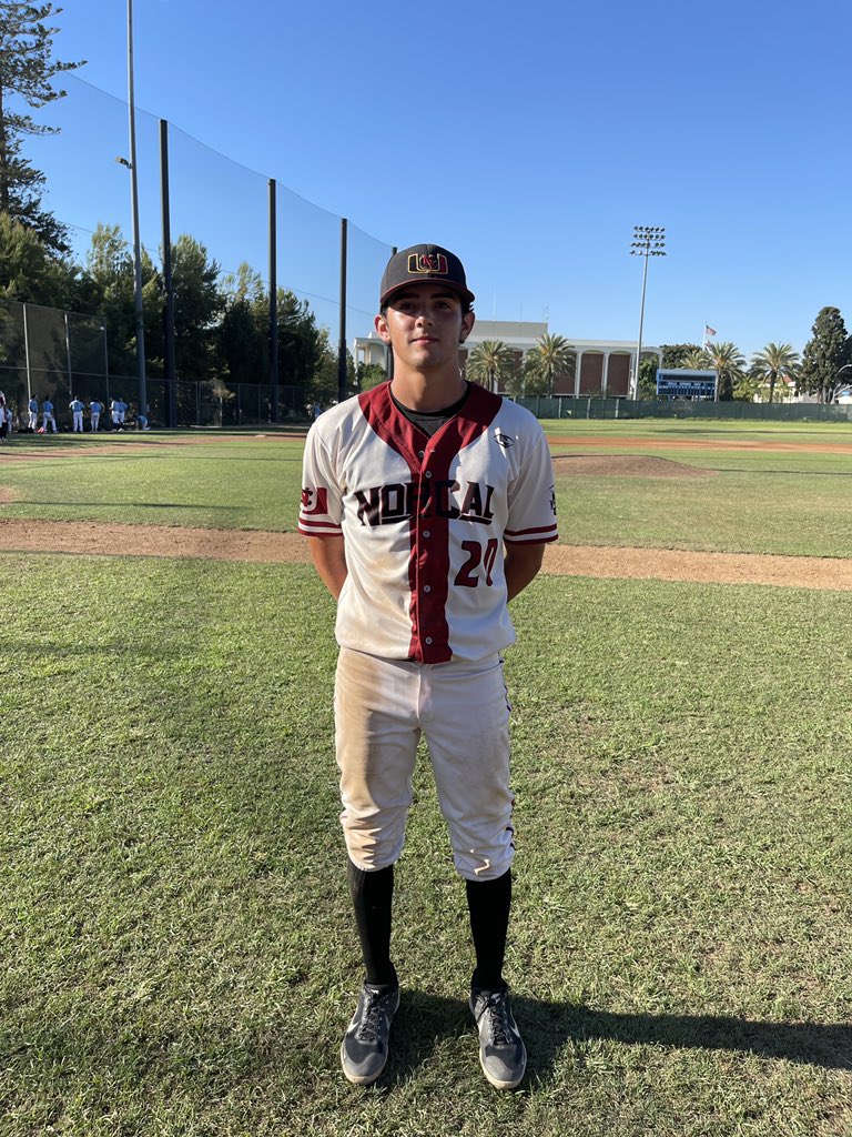 #FiveToolWestWS F: <a href="/NorCalU1/">NorCalU</a> Cardinals 7, Norcal U 2
PoG: <a href="/ColeMcGowan15/">Cole McGowan</a> 2-3, HR, RBI, R, BB 
Pitcher: @jackmetcho2022 3 IP, 2K, 0R, 0 BB