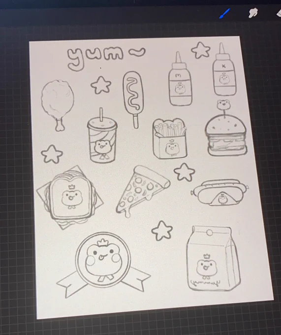 Hi friends! 

I need help deciding if I wanna make these stickers borderless or with a border! Poll down below 👍 