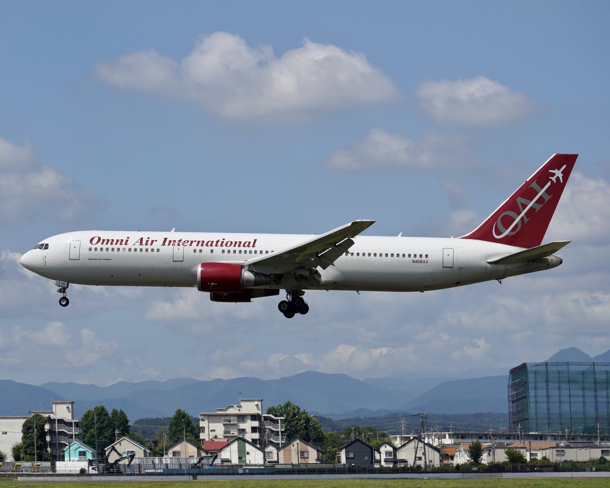 kei_rjty's tweet photo. 2021/08/04 10:07
#OmniAir #Omni
#N468AX
#Boeing767 36N(ER)
#RJTY R/W18↓
#Weather ☀️
#横田基地 #YokotaAB
#USAirForce #Yokota https://t.co/frYaV7JELS