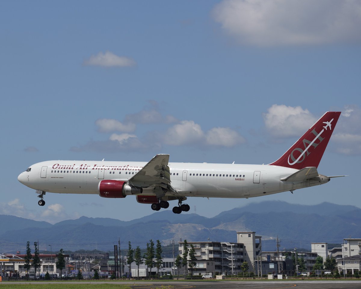 kei_rjty's tweet photo. 2021/08/04 10:07
#OmniAir #Omni
#N468AX
#Boeing767 36N(ER)
#RJTY R/W18↓
#Weather ☀️
#横田基地 #YokotaAB
#USAirForce #Yokota https://t.co/frYaV7JELS