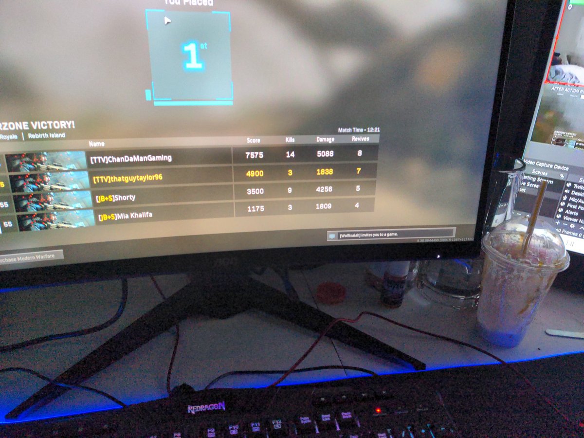 thatguytaylor96's tweet photo. #second win of the night on with @ChanDaManGaming come through and hangout! #warzone #twitch #dubsallnight https://t.co/6U2gPkcSBu