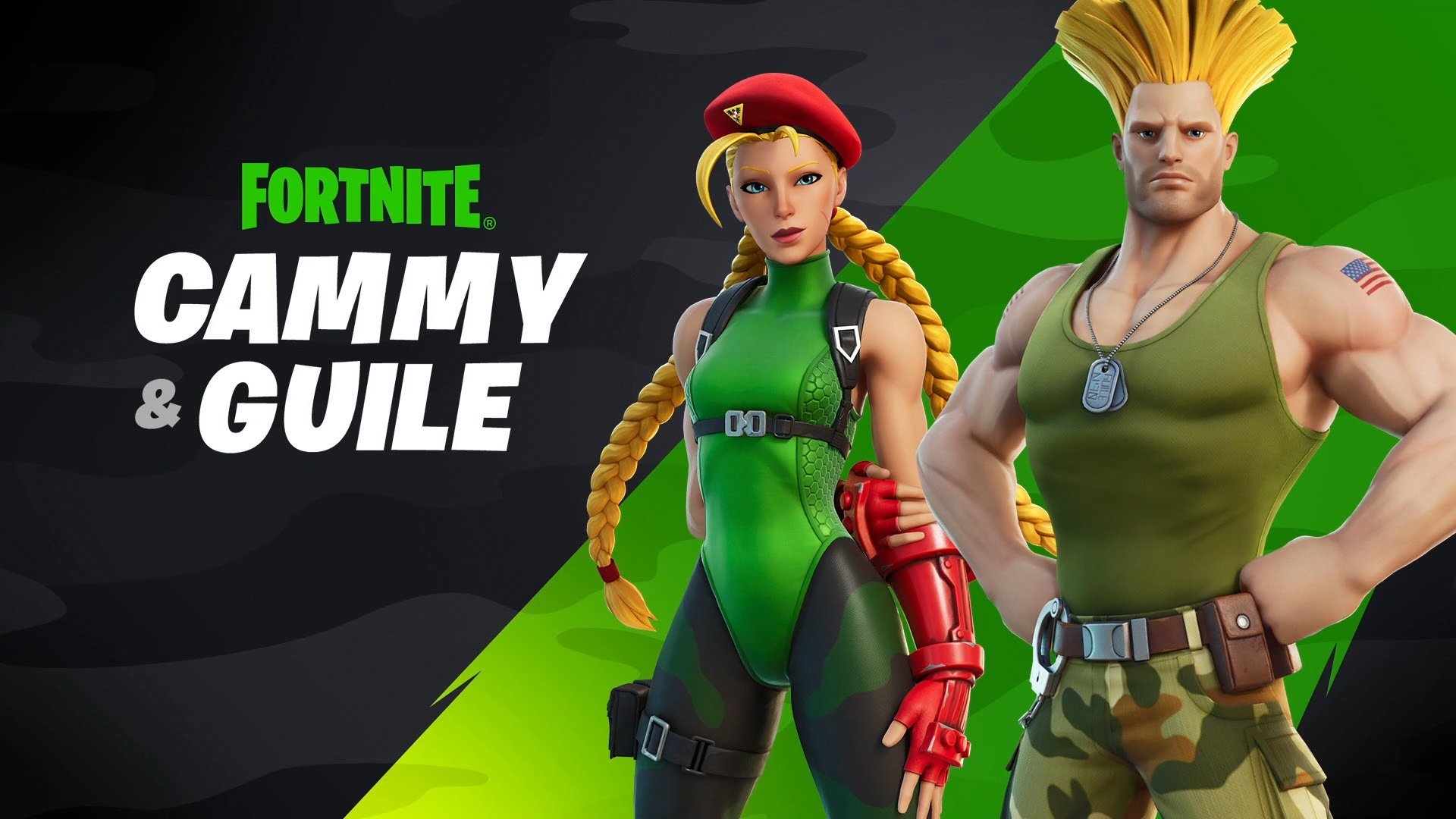 The Game Awards on X: Street Fighter's Cammy and Guile have joined  Fortnite.  / X