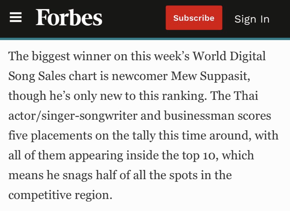 joanmendi3's tweet photo. Forbes and Billboard!!!! 😮‍💨 @msuppasit are you proud of us??? Because we are so so proud of you and the world needs to know!!! 😭🤗❤️ You deserve this and all the love &amp; support surrounding you right now.👏🏻 #mewsuppasit #มิวศุภศิษฏ์ #365DaysWithMSS https://t.co/oNLJOEpIIZ