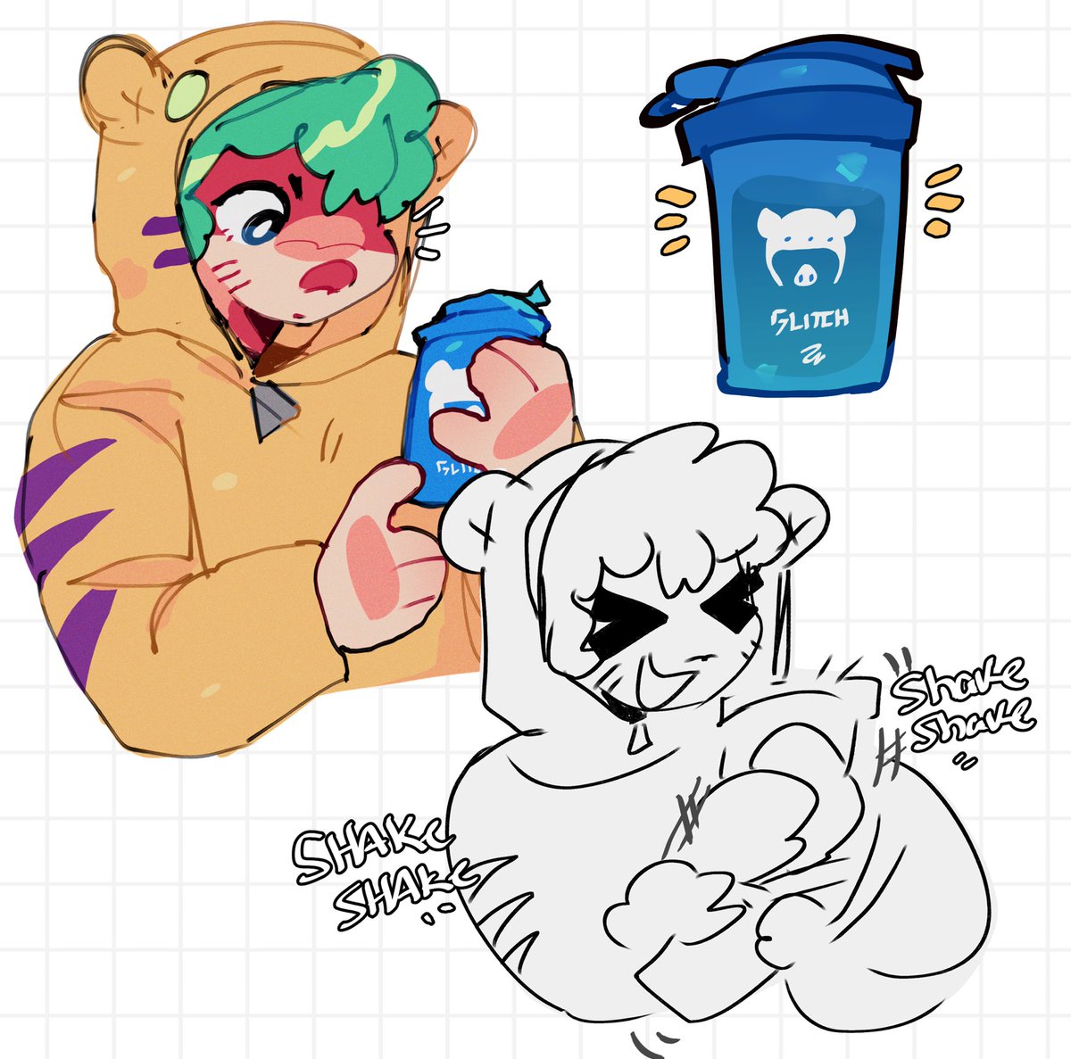 My bottle came in today so here's Tommy with it ;0 