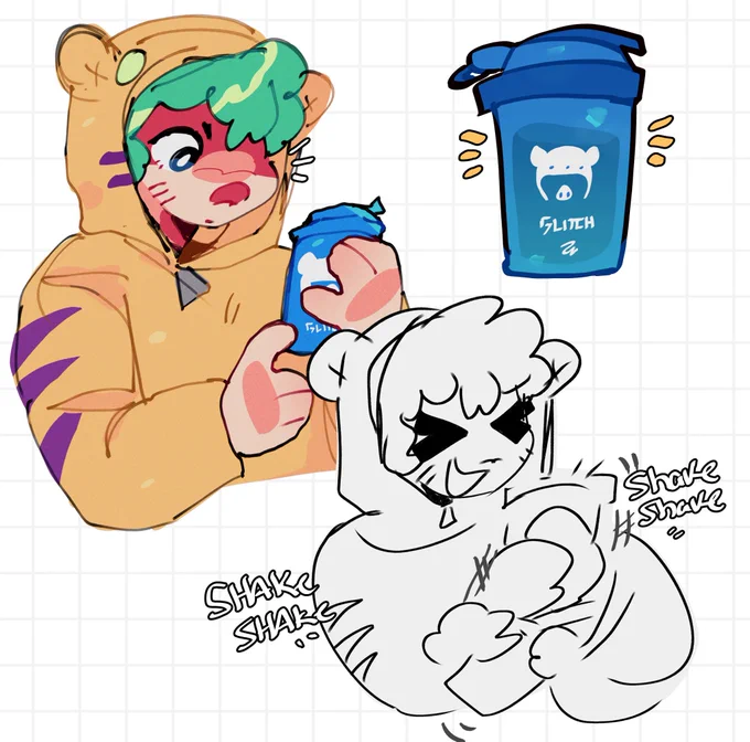 My bottle came in today so here's Tommy with it ;0 