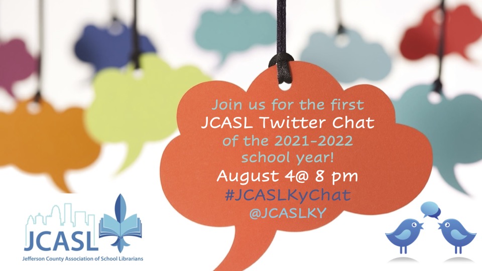 Don't forget to join us for our #JCASLKYchat! 
@JCASLKY @Amy_BakerLMS @cindy_hundley @lindsyserrano
