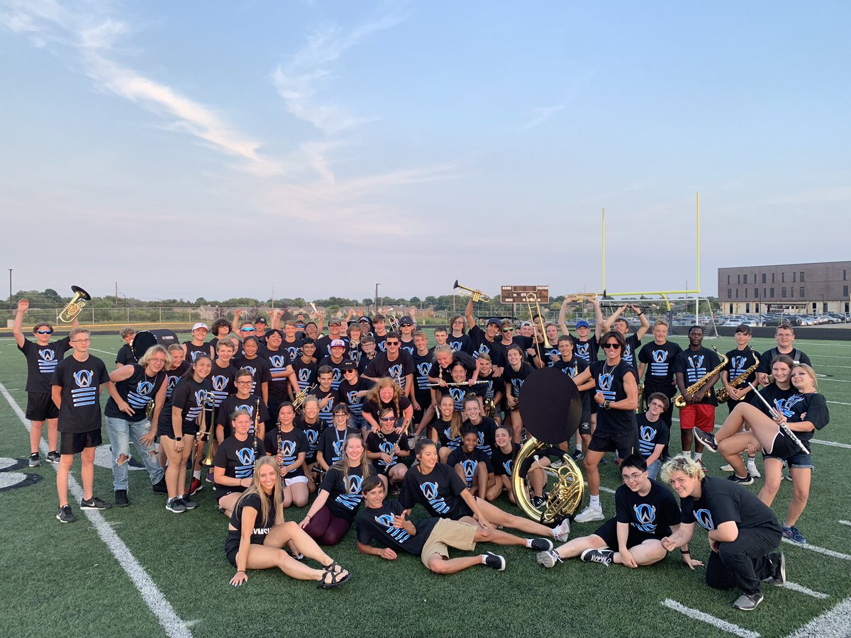 olathewestband's tweet photo. Congratulations on an AMAZING Band Camp! Here’s to an awesome Fall! https://t.co/AI7tmhAiuB