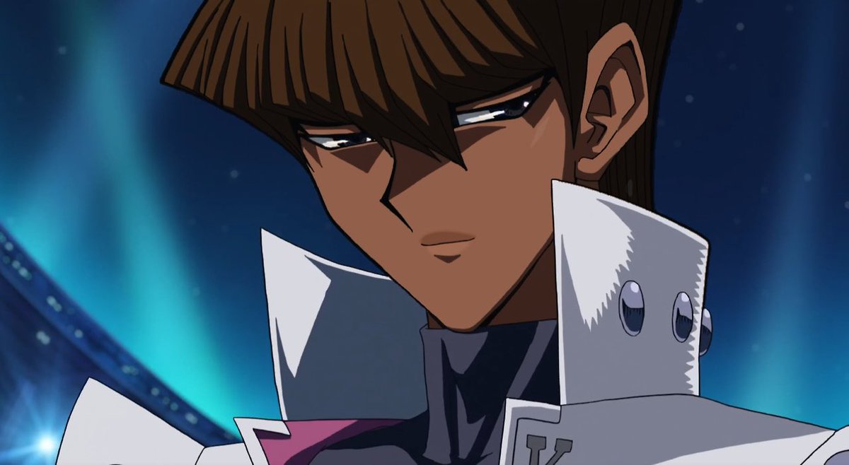 seto kaiba from yugioh duel monsters is black! 