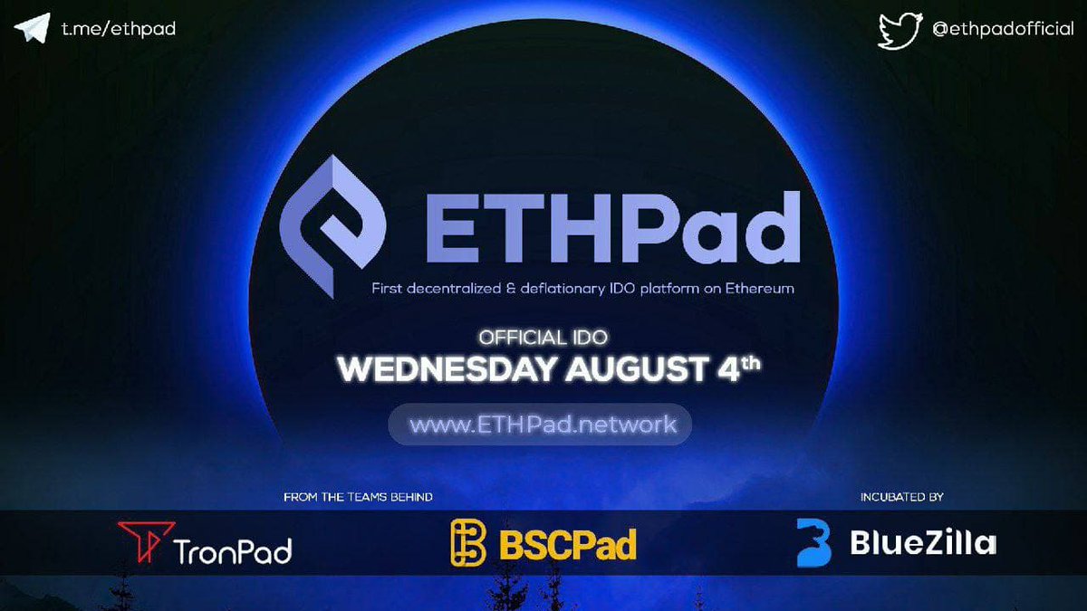 Ethpad Ethpad Ido Is Now Open On Bscpad Tronpad Bscpad T Co W8ascvsv1v Tronpad T Co Jht9zuyhfp If You Have Not Yet Completed Kyc Follow The Steps As Indicated In This