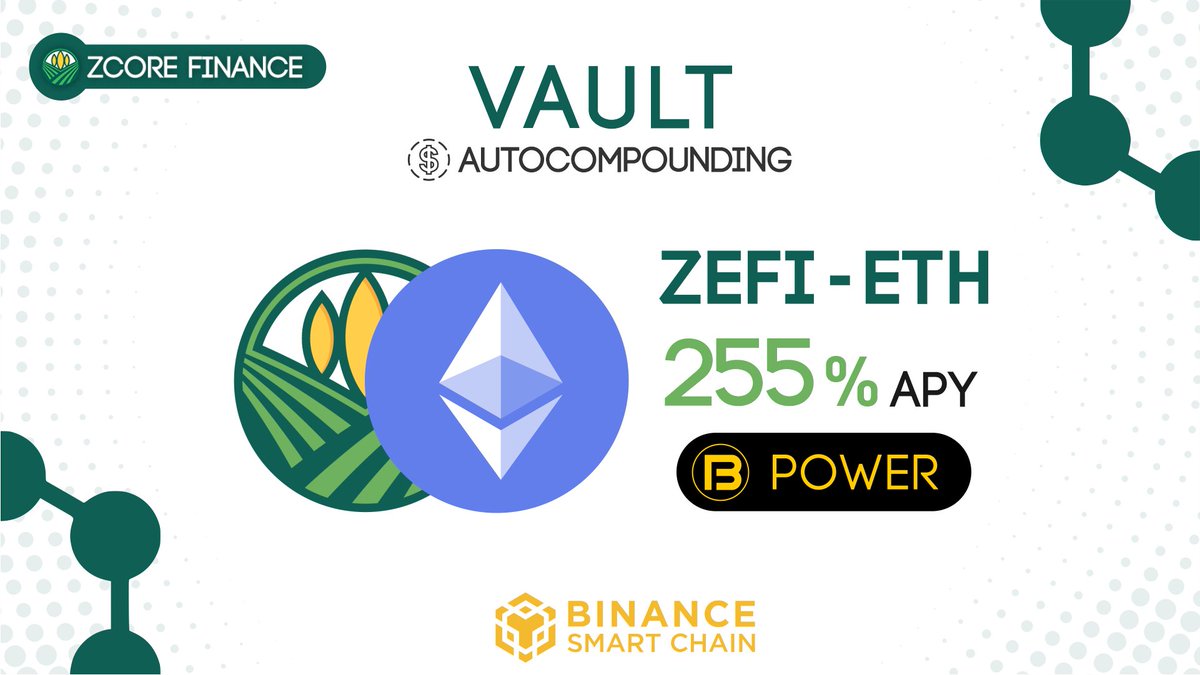archxbio's tweet photo. ‼️ NEW POWER ON OUR VAULT ‼️

Powered by @BitZyonFinance 🤝

🚜 $ZEFI — $ETH +250% APY 🔥

🤝 Trusting on ZEFI Vault, you trust on the most complete and secure, @BinanceChain ✅

➡️ https://t.co/BW6pRlxd0p

#ETH #BSC #ZEFI #DeFi #BZFI #BitZyonFinance #Vault #APY #Power https://t.co/sbHmPSEcXg