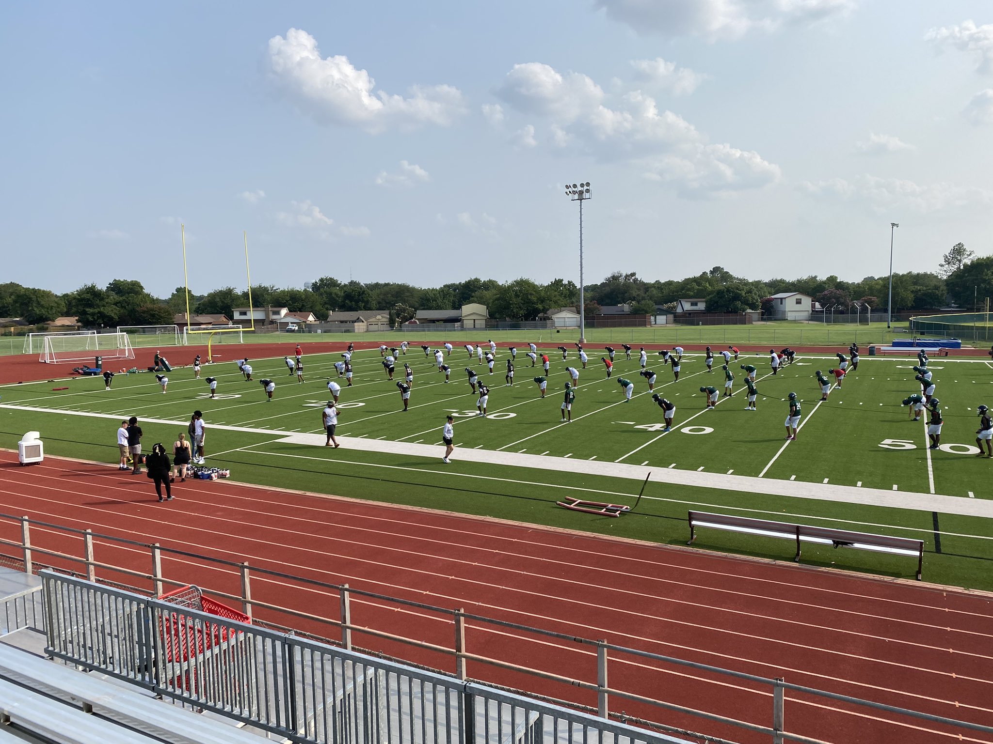 BERKNER FOOTBALL on Twitter "Day 1 of camp is in the Books! https//t