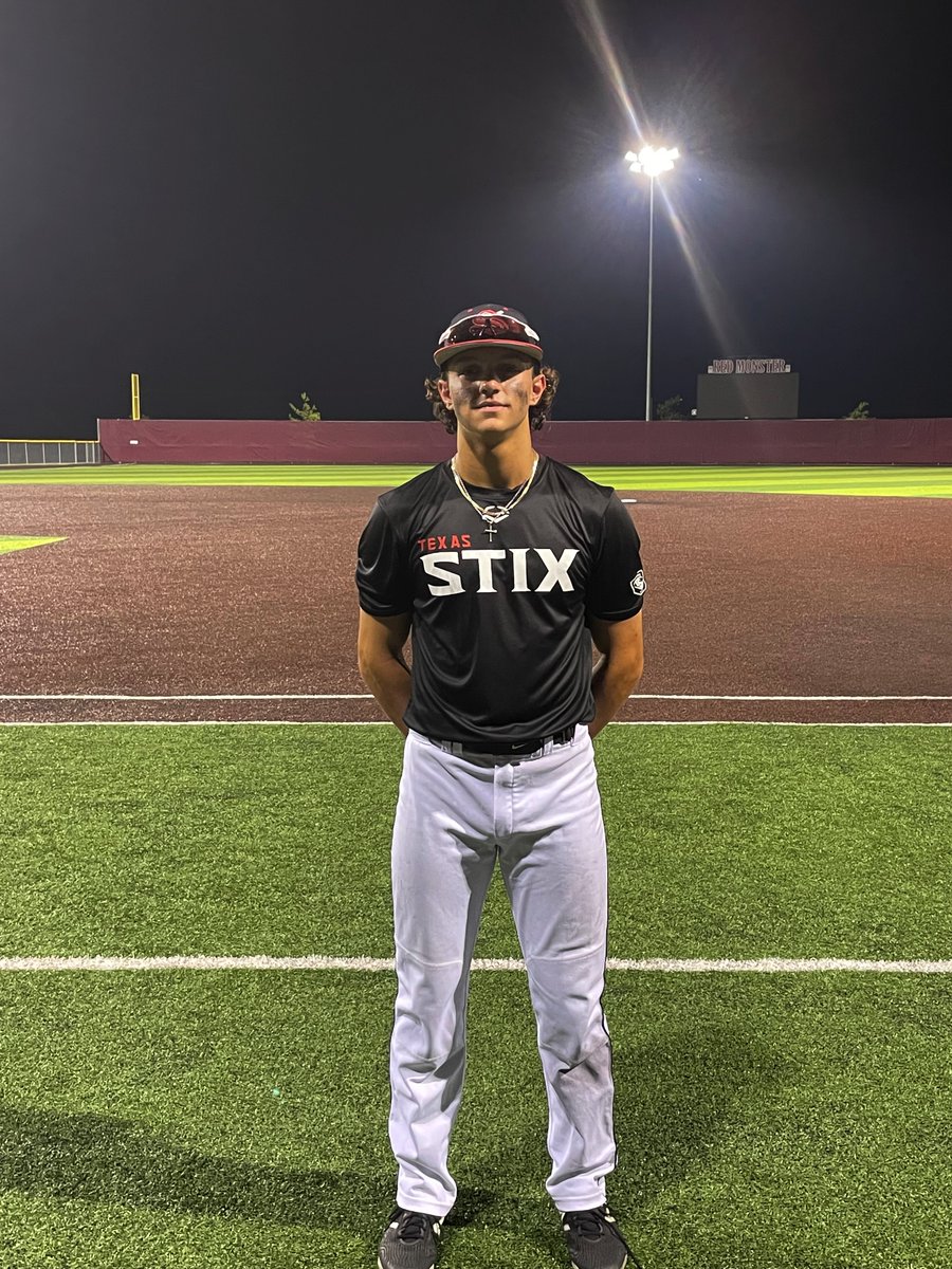 #SBCInvitational @ntxtourney F: <a href="/StixBaseballTX/">Stix Baseball</a> 2023 Prospects Black 5, Marucci Elite 2023 1
PoG: <a href="/PHut07/">ParkerHut07</a> 5 IP, 10K, 4H, 0 ER
Hitter: <a href="/CallenSinghania/">Callen Singhania</a> 2-2, 2B, RBI, R, BB
Notable: <a href="/Rodrigo_bravo31/">Rodrigo Bravo</a> 1-2, 2B, 2 RBI, BB