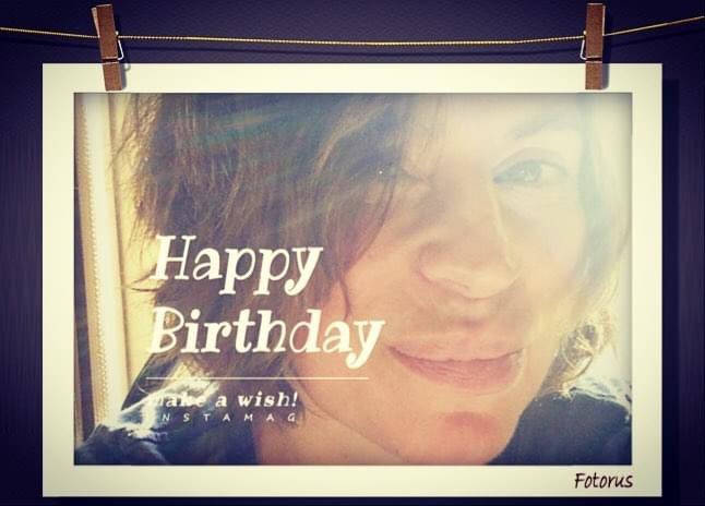 Happy birthday to Crystal Chappell       Wish you all the best. 