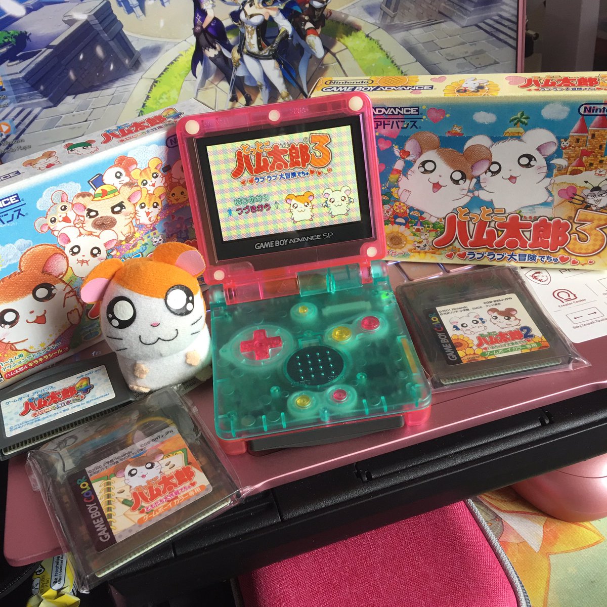 Noni Hiatus とっとこハム太郎 Gba Sp Noni Hiatus とっとこハム太郎 Gba Sp
