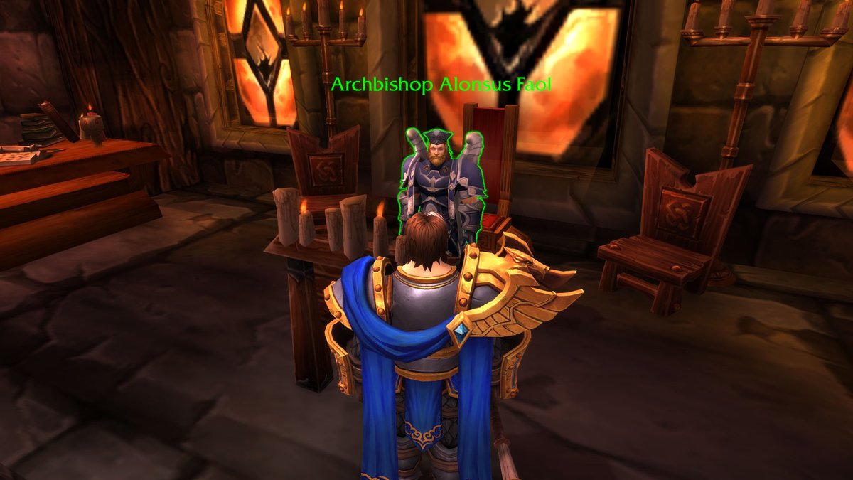 pheayre's tweet image. Alonsus before his raising #ChainsofDomination #Shadowlands #Warcraft