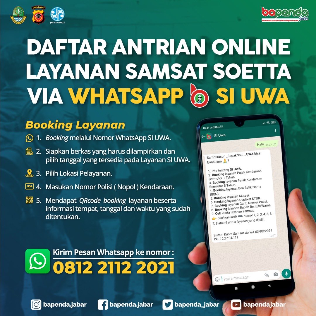 P3DW Kota Bandung III Soetta | SAMSAT SOETTA tweet media