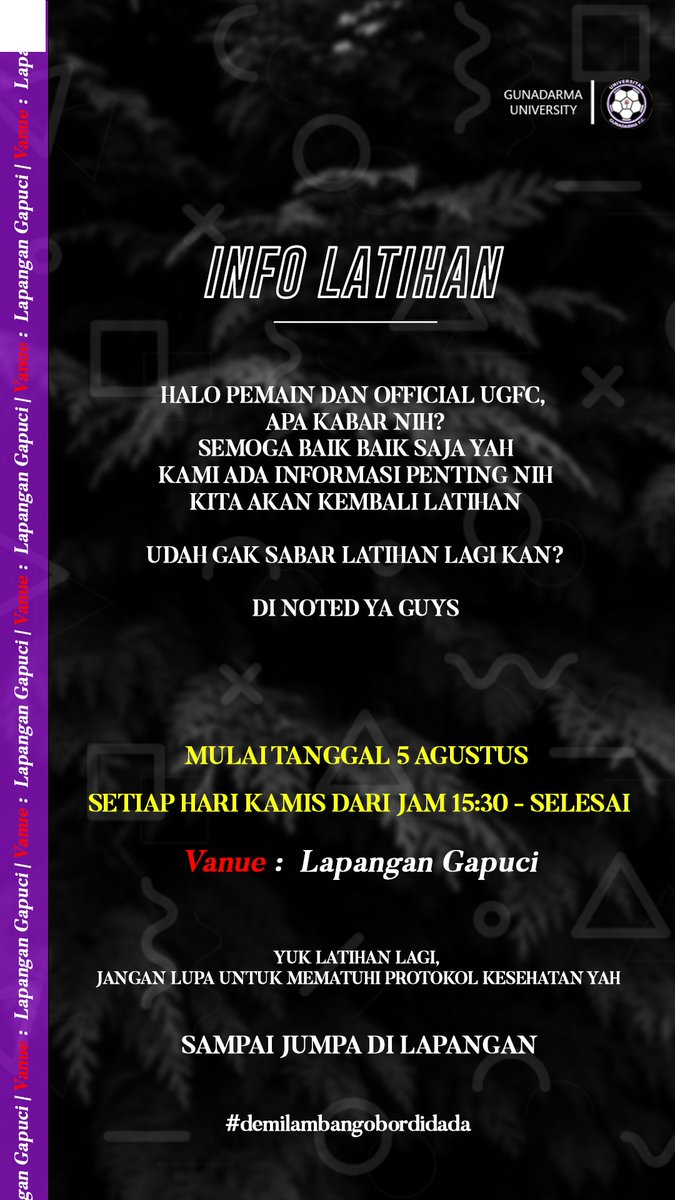 UKM BOLA GUNADARMA tweet media