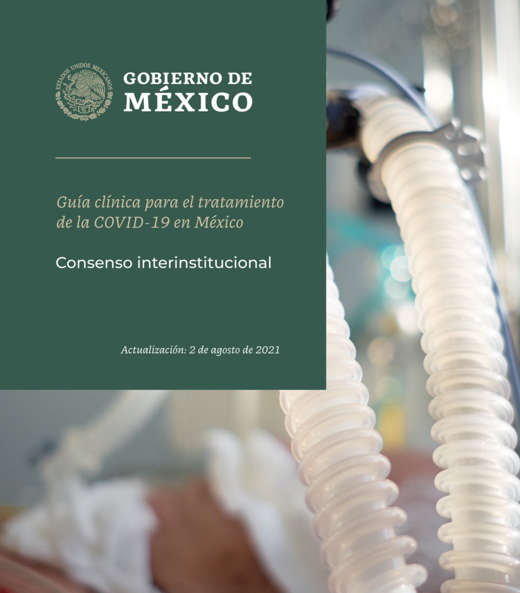 docramiro's tweet photo. Sin duda la noticia del día: guía clínica para el tratamiento de COVID-19 en México. Documento indispensable en la actualidad para todo trabajador de la salud.
https://t.co/pPdkbkOKei https://t.co/IF2CH4rC51