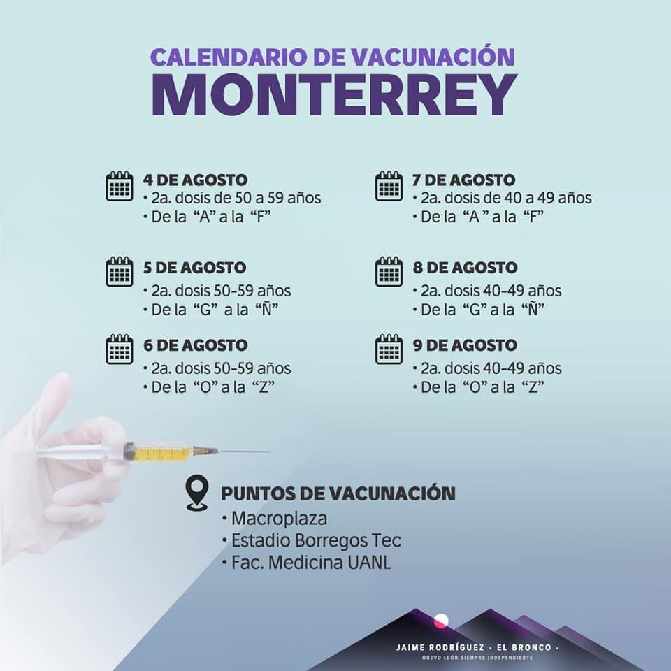 Ojo #Monterrey #VacunaCOVID19