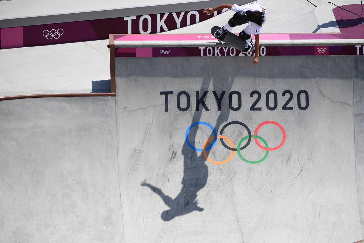 FFRollerSkate's tweet photo. Cette nuit, Madeleine Larcheron s'est classée 13ème aux Jeux Olympiques de #Tokyo2020 en Park !💙🤍❤️🛹

📷 KMSP

#uneseuleequipe | #teamskateboardfrance https://t.co/UIgJgXOQlm