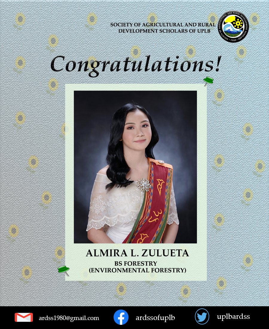 uplbardss's tweet photo. Despite the uncertainties they have experienced just to get that Sablay, their invaluable efforts bear the sweetest one! We are so proud to be part of your journeys. Together, let's serve the people!  

#UPLBARDSS 
#IskolarParaSaBayan 
#ARDSSablay2021 https://t.co/gvHHzw2WnE