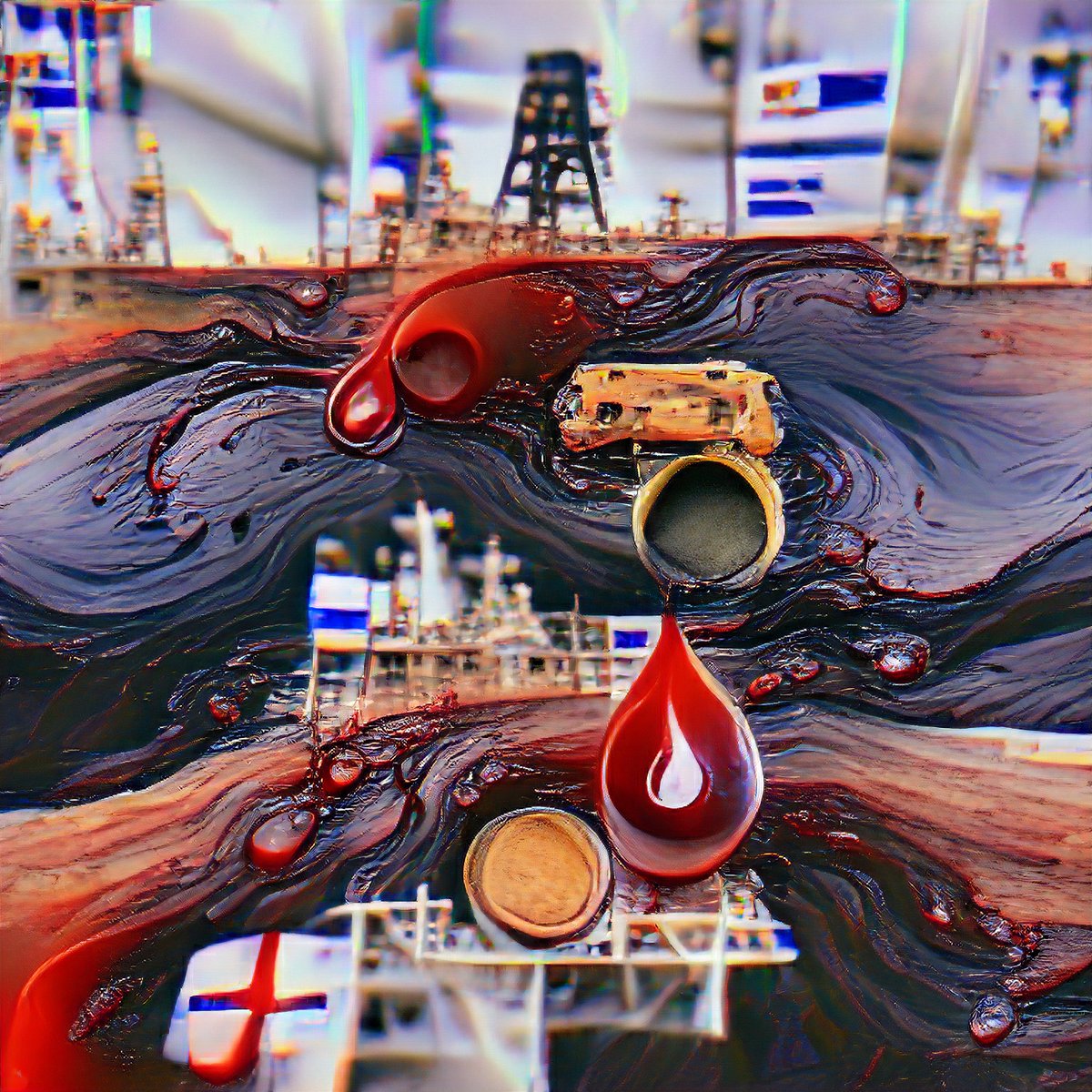 BLACK GOLD #VQGAN #CLIP #generativeart <a href="/images_ai/">Images AI</a>