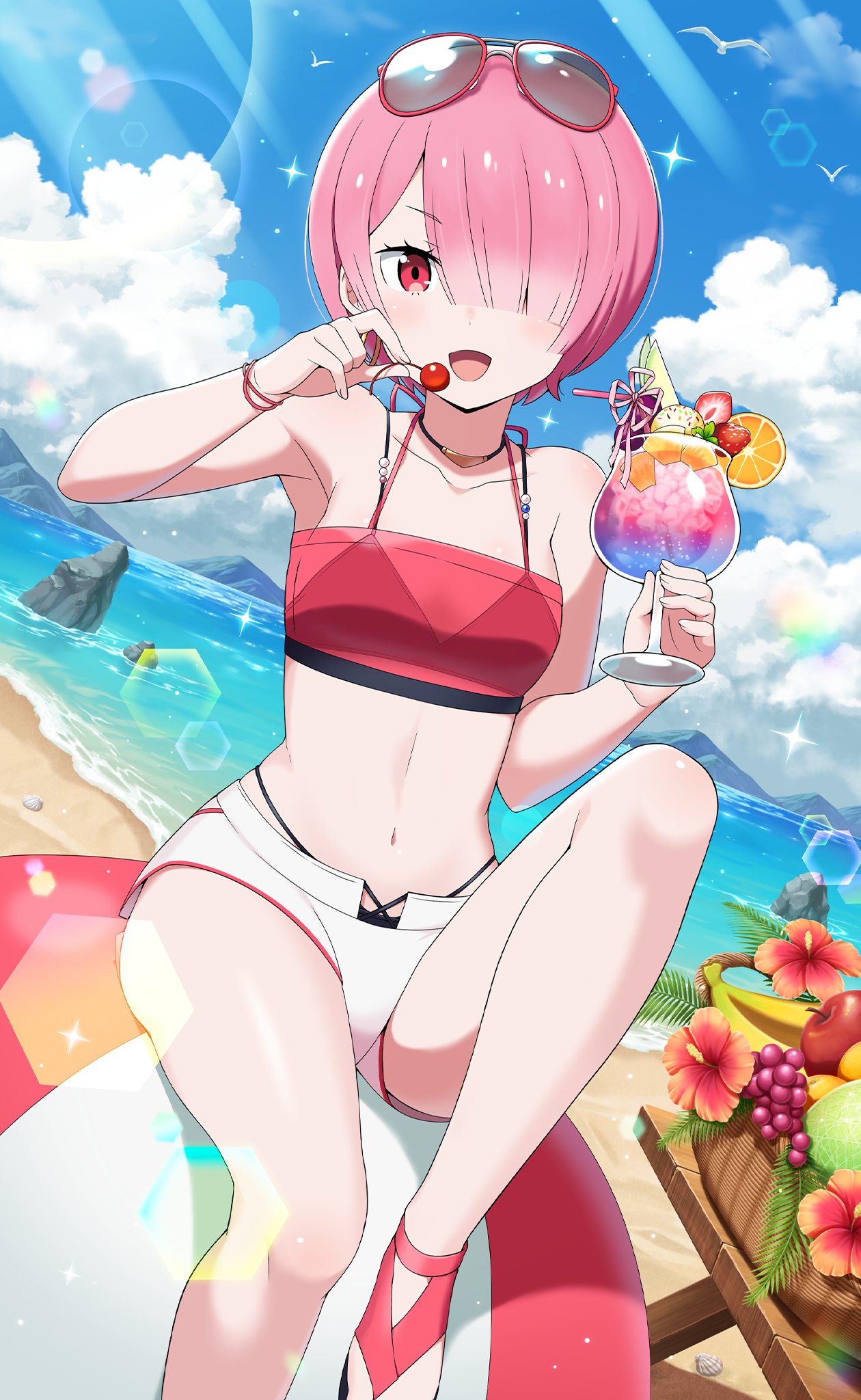 Amazon.co.jp: Re:ゼロから始める異世界生活 ラム 水着Ver. 1/12